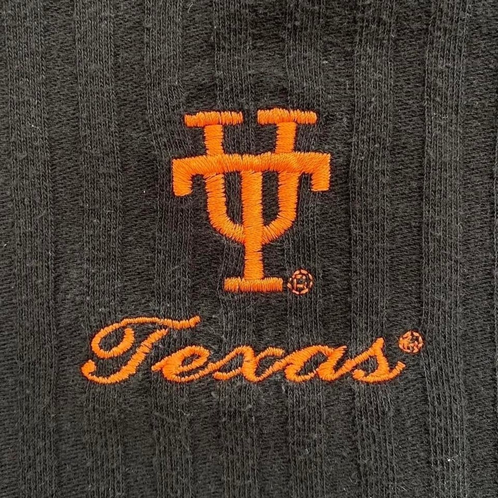 Vintage 90s University Of Texas Longhorns Candre Thermal Turtleneck Longsleeve